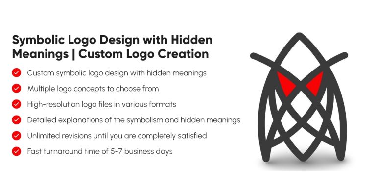 Symbolic Logo Design with Hidden Meanings | Custom Logo Creation - Web ...